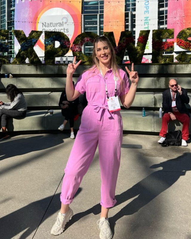 Erica at Expo - Post Header