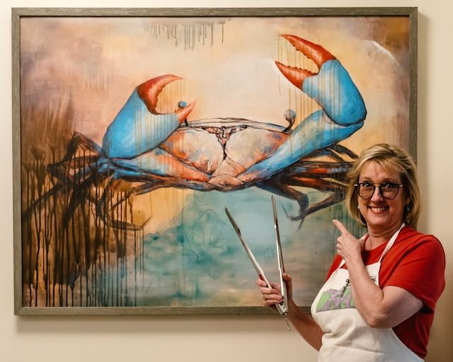 Elaine and Crab