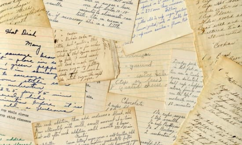 handwritten recipes handwritten recipes