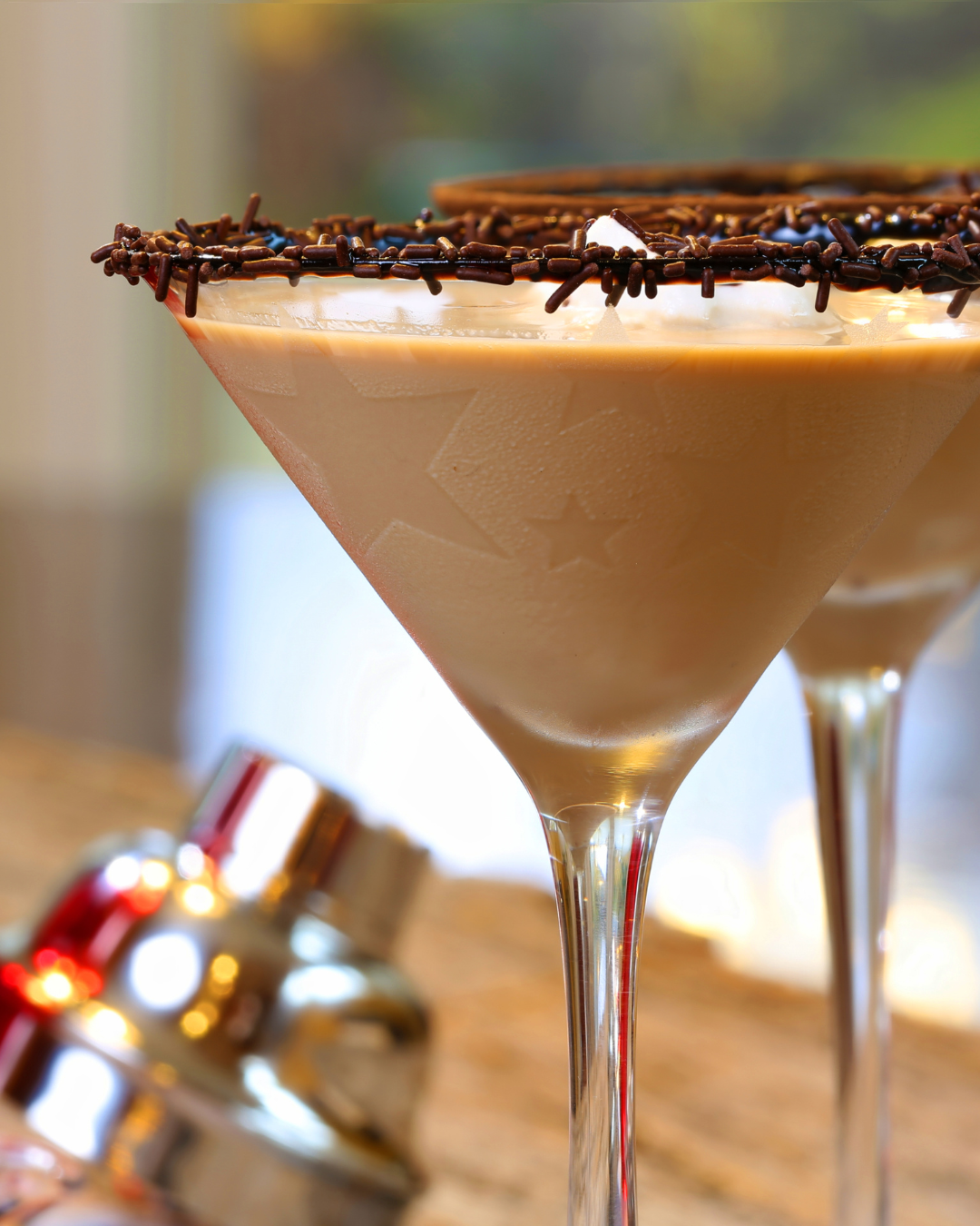 Chocolate cocktails 