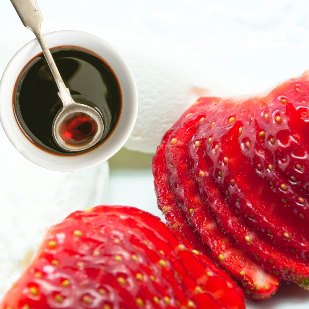 Strawberries with Balsamic